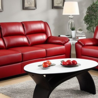 red leather sofa and loveseat (1).jpg